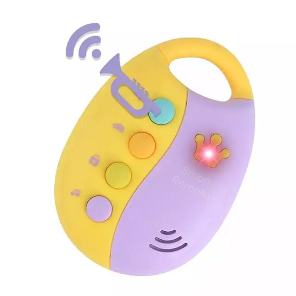 Llavero mordedor para bebe con control remoto musical