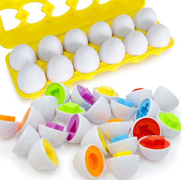 Juguete educativo huevos de encaje
