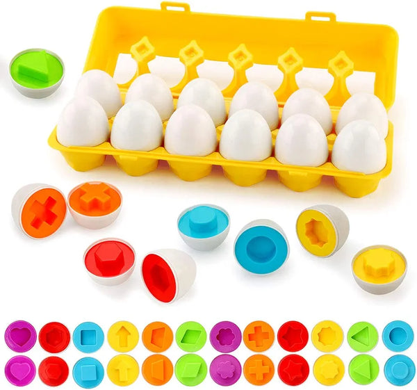 Juguete educativo huevos de encaje