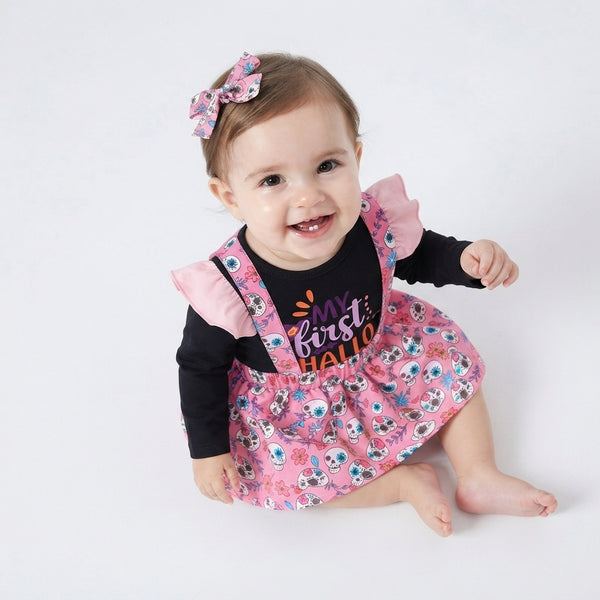 Conjunto Halloween My First Halloween Rosa
