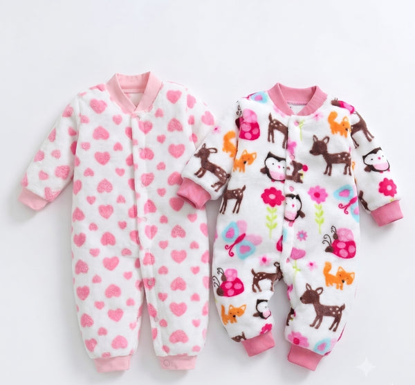 Enterito de Plush con Animalitos y diseños