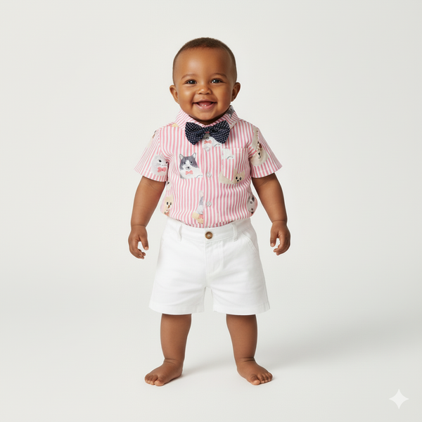 Conjunto de Camisa Rayas