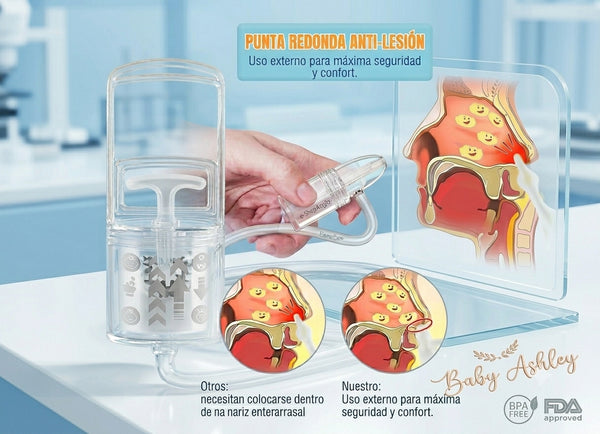 Aspirador Nasal Manual de Alta Precisión