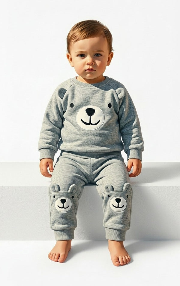 Conjunto Franelado Oslo Bear