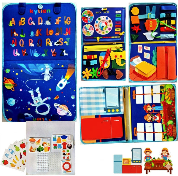 Libro de aprendizaje Montessori