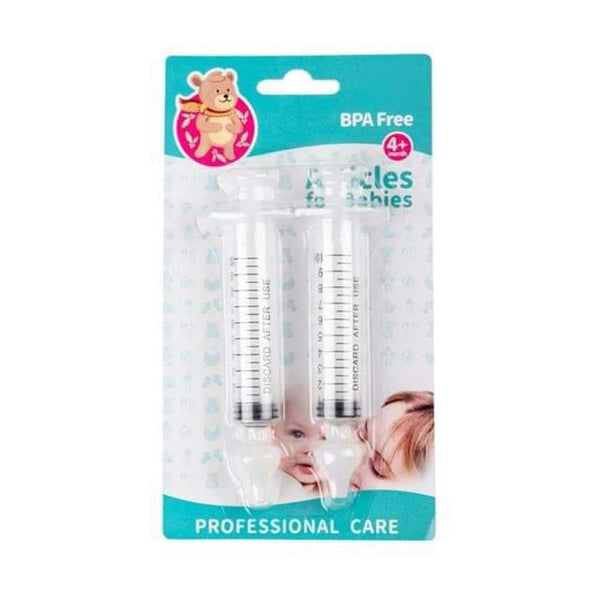 Set de Jeringas Nasales para Bebés