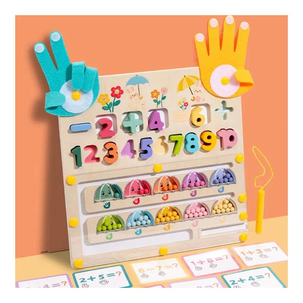 Tablero de Madera Montessori 2 en 1