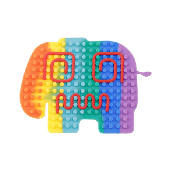 Tablero Sensorial de Silicona con Tiras