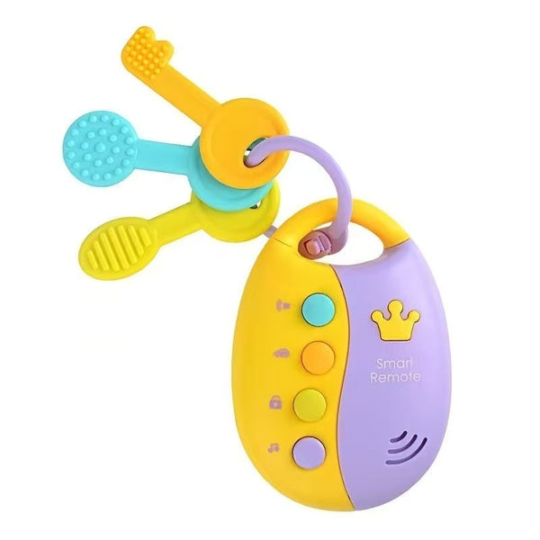 Llavero mordedor para bebe con control remoto musical