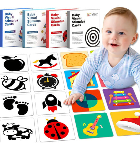 Tarjetas de Estimulación Visual para Bebés 0 a 36 meses