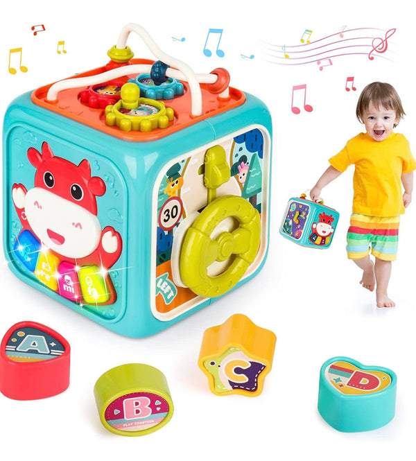 Centro de Actividades Musical y Educativo 6 en 1 para Bebés