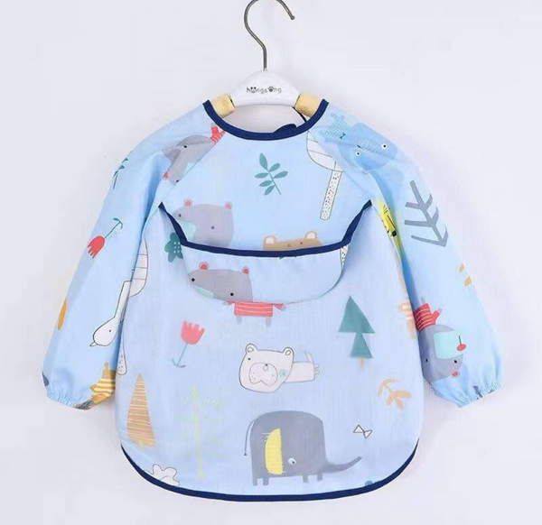 Baberos impermeable manga larga