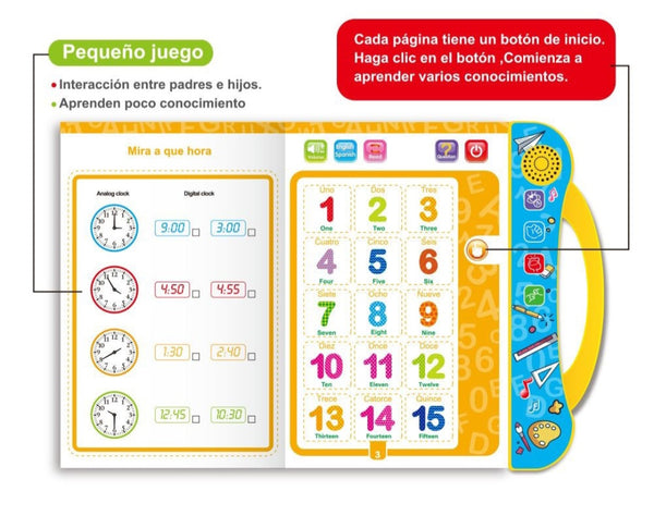 libro de aprendizaje ingles y español