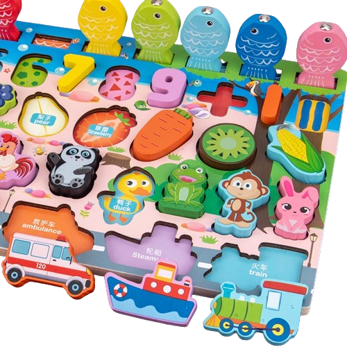 Juego magnético de pesca
