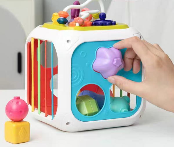Cubo de actividades multifuncional