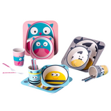 Set de Alimentación de Bambú para Niños