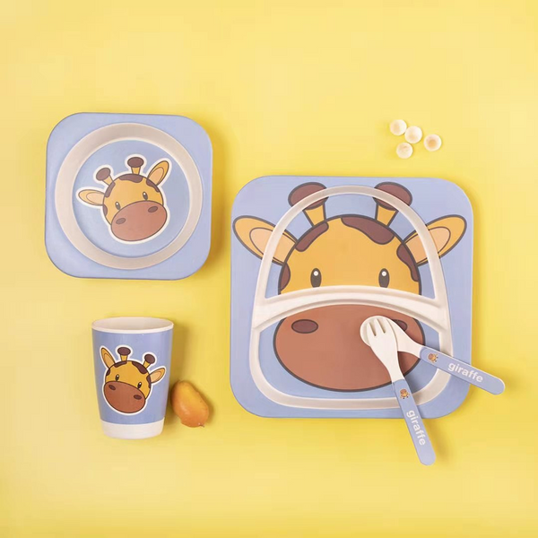 Set de Alimentación de Bambú para Niños