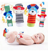 Set sonajero calcetines y brazaletes
