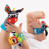 Set sonajero calcetines y brazaletes