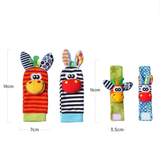 Set sonajero calcetines y brazaletes