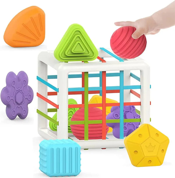 Cubo de Actividades Sensorial para Bebés