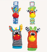Set sonajero calcetines y brazaletes