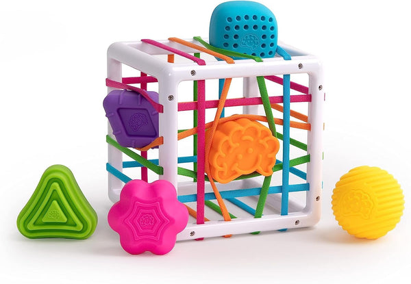 Cubo de Actividades Sensorial para Bebés