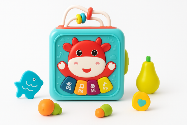 Centro de Actividades Musical y Educativo 6 en 1 para Bebés