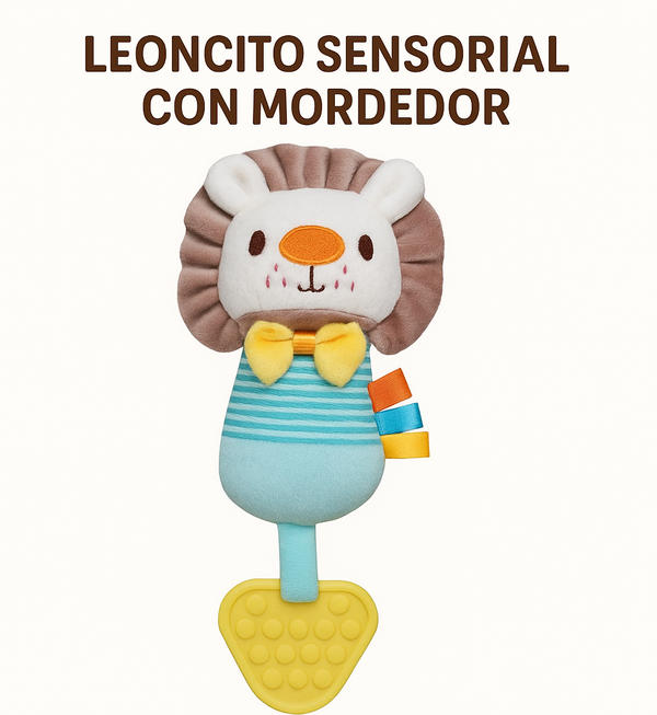 Leoncito Sensorial con Mordedor