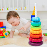 Juguete de Apilar y Girar para Bebés