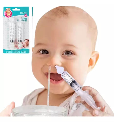 Set de Jeringas Nasales para Bebés