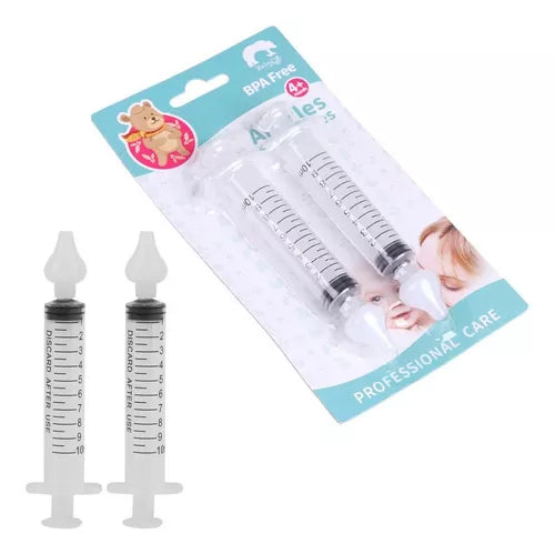 Set de Jeringas Nasales para Bebés