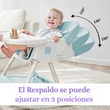 Silla de Comer Evolutiva 2 en 1 Reclinable