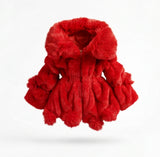 Abrigo de Peluche Elegante para Niñas
