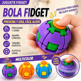 Bola Fidget 3D Antiestrés Presiona y Gira