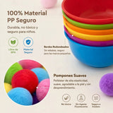 Set de Clasificación de Colores y Motricidad Fina Montessori