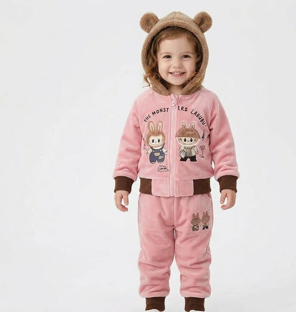 Conjunto Plush Orejitas Invierno