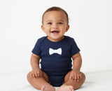 Bodies Manga Cortas Mini Gentleman Para Bebés