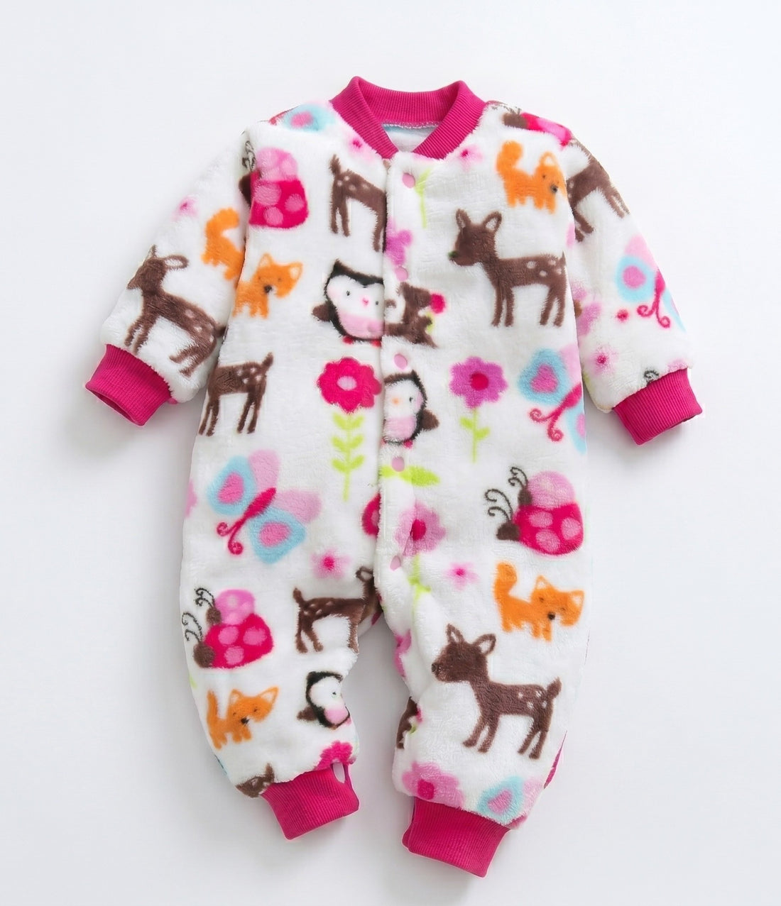 Enterito de Plush con Animalitos y diseños