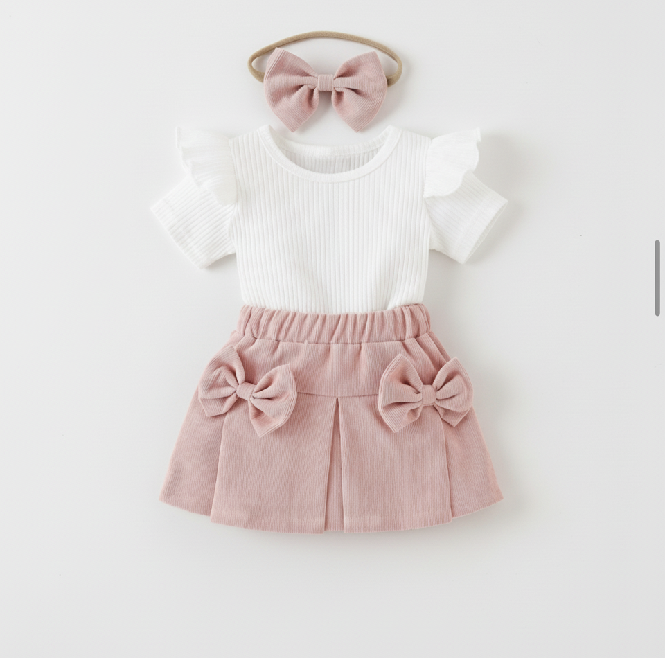 Conjunto de 3 piezas para niña