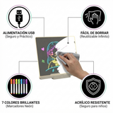 Pizarra LED Mágica Creativa