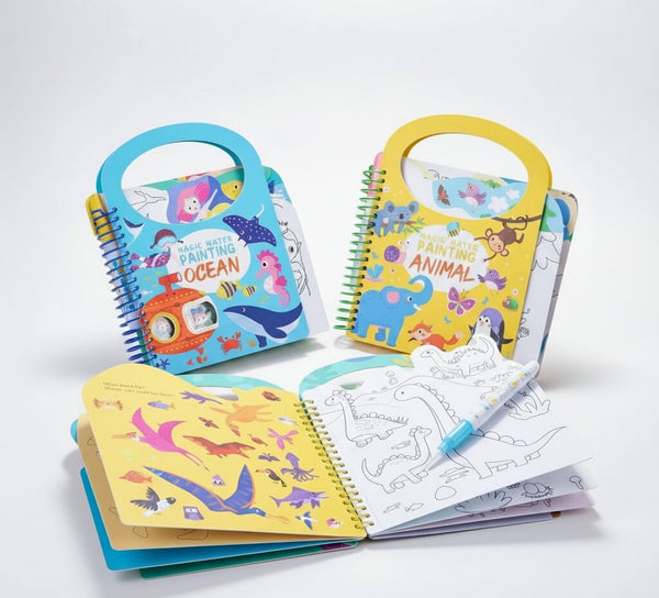 Libros Mágicos de Pintar con Agua