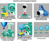 Coche y Cohete a Propulsión de Aire Power Balloon
