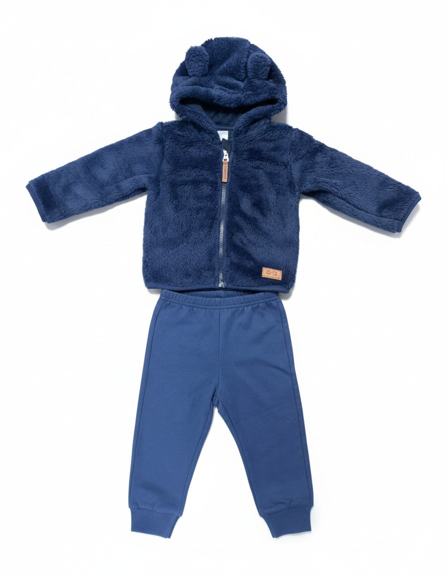 Conjunto de Chaqueta Chiporro y Buzo Suave Niño