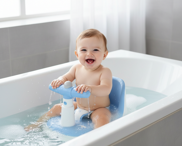 Asiento de ducha antiresbalante para bebés