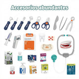 Carrito Médico Dentista Infantil 30 Piezas