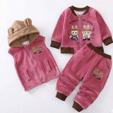 Conjunto Plush Orejitas Invierno