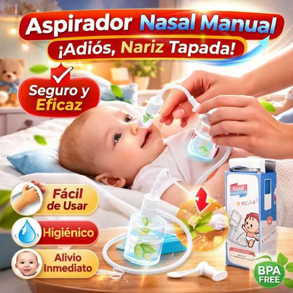 Aspirador Nasal Manual de Alta Precisión