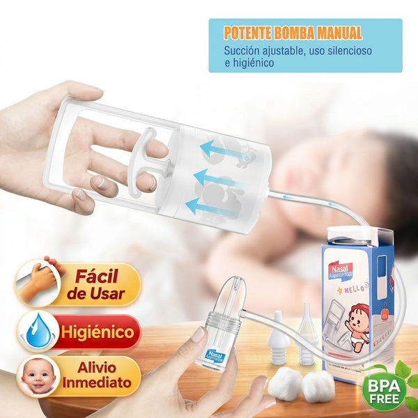 Aspirador Nasal Manual de Alta Precisión