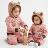 Conjunto Plush Orejitas Invierno